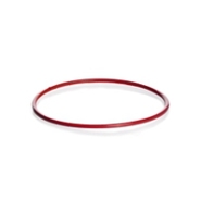 O-Ring DN 200 rot, FEP-ummantelt, Silikon-Kern, Ø 215 mm, bis 200 °C