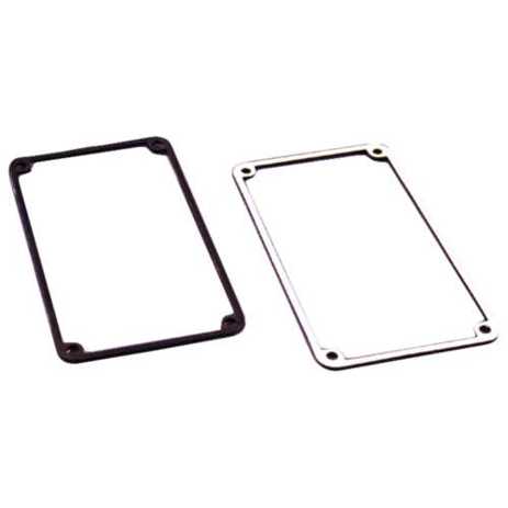 Hammond 1590CEGASKET Ersatzdichtung aus Silikon, schwarz, 120 mm, IP65, für 1590WCE-Gehäuse