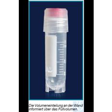 ISOLAB Kryoröhrchen 2 ml, PP, steril, mit Silikondichtung, freistehend