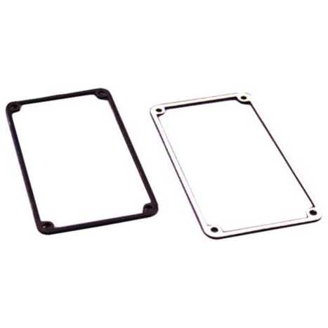 Silikondichtung schwarz 120,5 mm für Hammond Gehäuse Serie 1590T | IP65 | 1590TGASKET