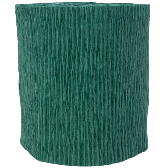 Topfmanschette dunkelgrün, 100 Stück, für Töpfe Ø 125 mm, Krepppapier