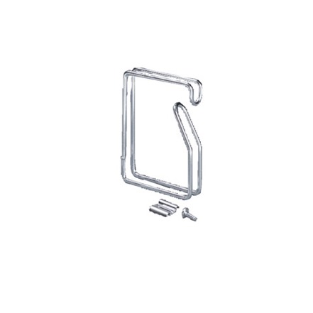 Rittal 7111.900 Kabelführungsbügel für 19 Zoll Netzwerkschrank, Stahl, 120 x 90 mm, 10 Stück