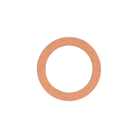 Dichtring aus Kupfer für Gewinde G 1/8 | bis 250 °C | 10,2 x 13,4 x 1,5 mm | 100 Stk.