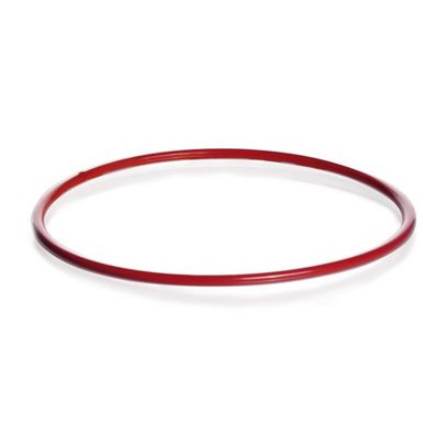 O-Ring DN 60 rot, FEP-ummantelt, Silikon-Kern, Ø 75 x 4 mm, bis 200 °C