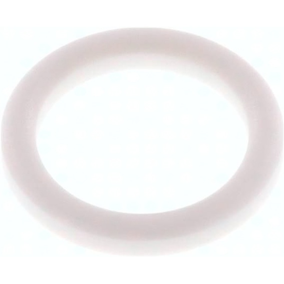 Milchgewinde-Dichtung DN 25 aus PTFE (weiß) | 30x40x5 mm | DNMA1025TFL