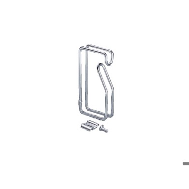 Rittal Kabelführungsring 7111.000 aus Stahl, 125 x 65 mm, für 19-Zoll-Serverschränke