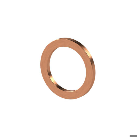 Kupfer-Dichtring für Gewinde G 1 | 33,3 x 38,9 x 2,0 mm | bis 250 °C | 100 Stk.