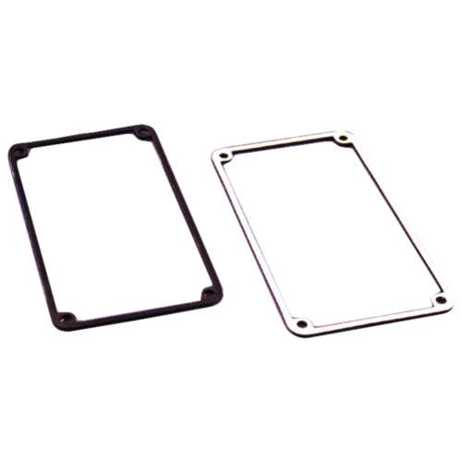 Hammond 1590BGASKET Ersatzdichtung aus Silikon, schwarz, 111,5 mm, für Gehäuse der Serie 1590B