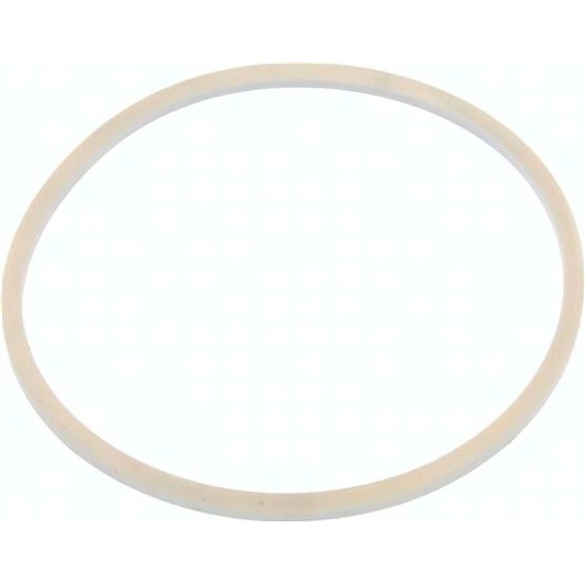 Milchgewinde-Dichtung DN 150 aus Silikon (natur) | 155x167x7 mm | FDA-konform | DNMA60150SI