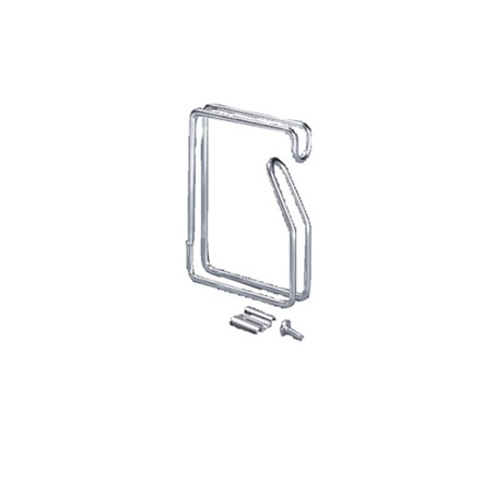 Rittal 7111.900 Kabelführungsbügel für 19 Zoll Netzwerkschrank, Stahl, 120 x 90 mm, 10 Stück