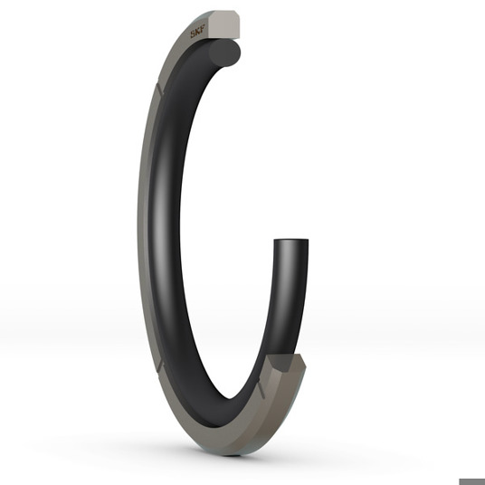 SKF Kolbendichtung GH 90x74,5x6,3-AD1 – doppeltwirkend mit PTFE-Gleitring und NBR-O-Federring