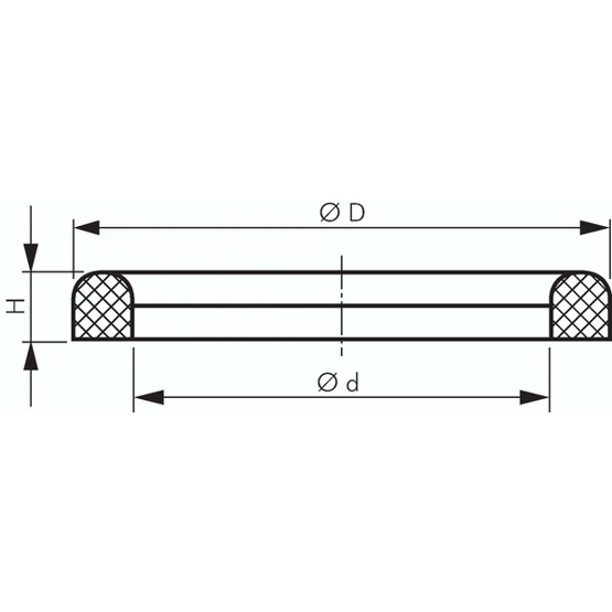 Milchgewinde-Dichtung DN 40 aus PTFE (weiß), 42x52x5 mm – FDA-konform