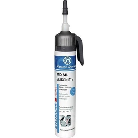 MD-Silikon rot Marston-Domsel – 1K-Silikon-Dichtmasse auf Oximbasis, bis +300 °C, 2400 ml