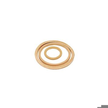 Legris Dichtungsscheibe Kupfer Dichtring | Innen-Ø 33,5 mm / Außen-Ø 39 mm | Stärke 2 mm