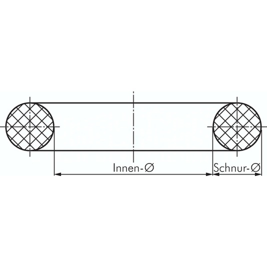 O-Ring 27 x 1,5 mm FKM 80A schwarz – DIN 3771 / ISO 3601-1 (OR27X1,5V)