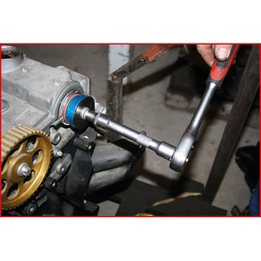 Wellendichtring & Simmerring Montagewerkzeug-Satz 24-tlg. | 21,5–64 mm | Kurbelwelle, Nockenwelle | Werkzeugstahl im Koffer