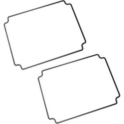Silikondichtung schwarz 115 x 90 x 2 mm für Hammond Serie 1550Z – IP66 – 1550Z115GASKET