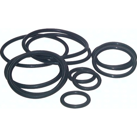 O-Ring 275 x 3 mm aus FKM 80 Shore A – schwarz, bis +200 °C, nach DIN 3771 / ISO 3601-1