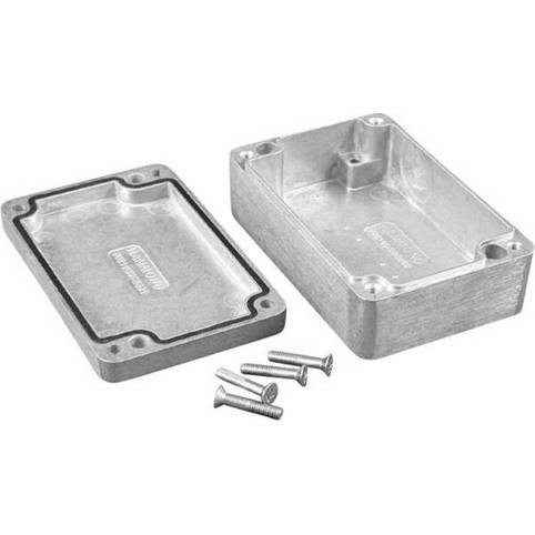Hammond Electronics 1550Z106GASKET Silikon-Dichtung Schwarz 115 x 65 x 2 mm, 2 Stück