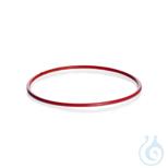 O-Ring DN 120 | Rot | FEP-ummantelt mit Silikonkern | für Planflanschgefäße | nicht für Exsikkatoren geeignet