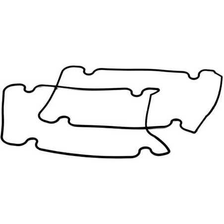 Silikondichtung schwarz 113 x 74 x 2 mm für Hammond Gehäuse Größe C | IP65 | 1553WCGASKET
