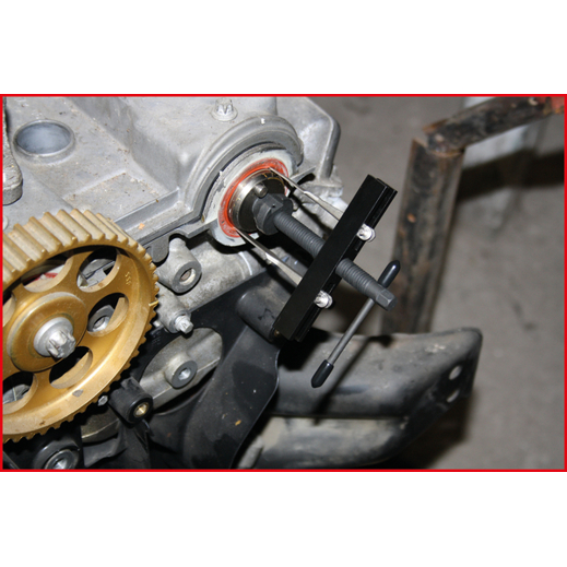 Wellendichtring & Simmerring Montagewerkzeug-Satz 24-tlg. | 21,5–64 mm | Kurbelwelle, Nockenwelle | Werkzeugstahl im Koffer