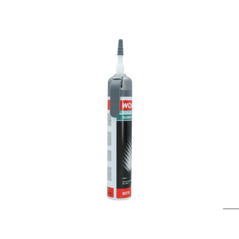 Womi W270 Silikondichtung Schwarz 200 ml – Universelle Flächendichtung, öl- und kühlmittelbeständig, -50 °C bis 260 °C