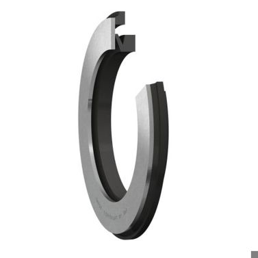 SKF V-Ring-Dichtung aus Nitrilkautschuk (NBR) mit Stahlelement, Ø 75 x 106 mm, Dicke 13,8 mm, schwarz