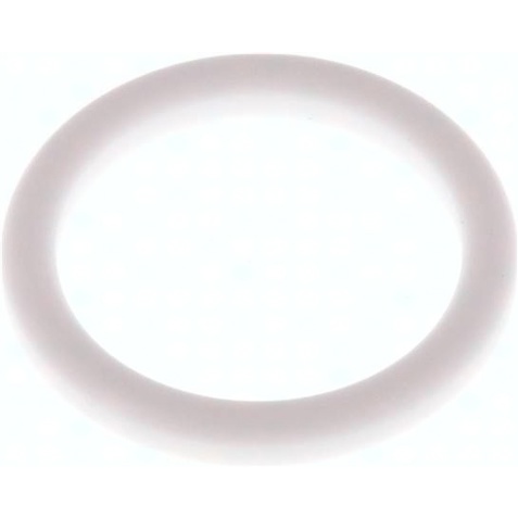 Milchgewindedichtung DN 32 aus PTFE (weiß) | 36x46x5 mm | FDA-konform