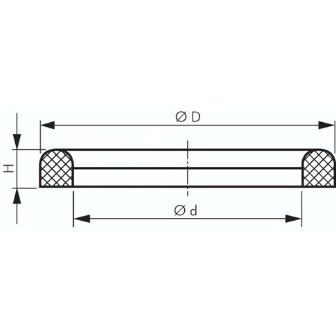 Milchgewinde-Dichtung DN 32 | Silikon natur | 36x46x5 mm | FDA-konform