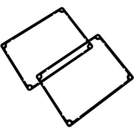 Hammond Silikon-Dichtung 1550KSGASKET | 140 mm | schwarz | für Gehäuse Serie 1550K