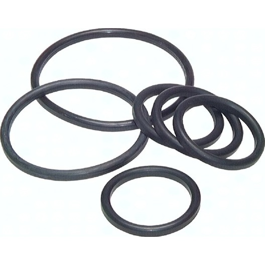 Milchgewinde-Dichtung DN 80 | FKM/PTFE vollummantelt | 85x95x5 mm | FDA-konform