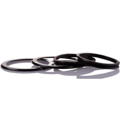 SKF V-Ring-Dichtung | NBR mit Stahlelement | Ø 85 x 120,5 mm | Dicke 13,8 mm | Schwarz